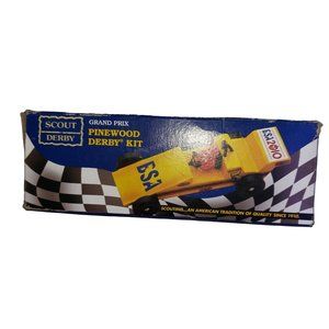 Boy Scouts 1996 Vintage Grand Prix Pinewood Derby Kit